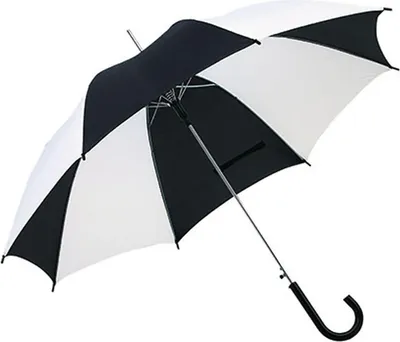 Produktbild von L-merch Automatik Stockschirm mit Kunststoffgriff