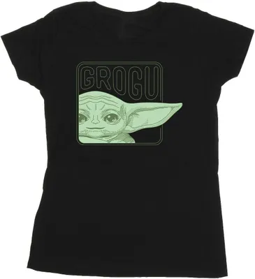 Produktbild von Star Wars - "The Mandalorian" T-Shirt für Damen BI43402 (M) (Schwarz)