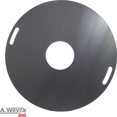 Produktbild von XXL Feuerplatte 120cm 8mm für Feuertonnen Kugelgrill Handgriffe #587