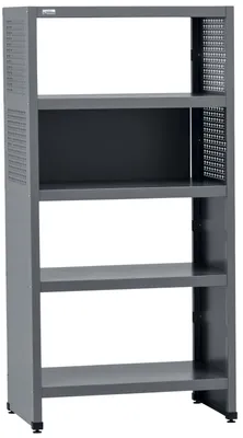 Produktbild von Regal Küpper 910 x 1800 x 530 cm 4 Einlegeböden grau