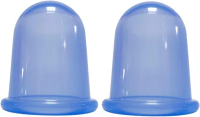 Productafbeelding van Silicone Massage Cups, Massage Cupping Therapy Sets (Large Size*2)