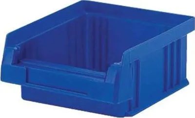 Produktbild von LA-KA-PE Sichtlagerkasten PLK 5 B102xT89xH50 mm blau