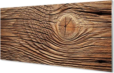 Produktbild von Glasbilder 140x70 Wandkunst Holzplattenstruktur