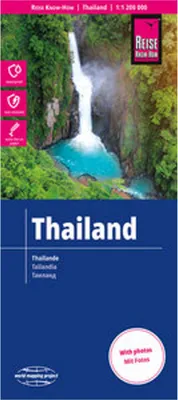 Immagine prodotto di Reise Know-How Mappa della Thailandia 1 : 1.200.000