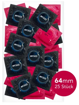 Zdjęcie produktu dla Prezerwatywy MY.SIZE 64 mm, 25 sztuk w opakowaniu, prezerwatywy, prezerwatywy dla mężczyzn, prezerwatywy
