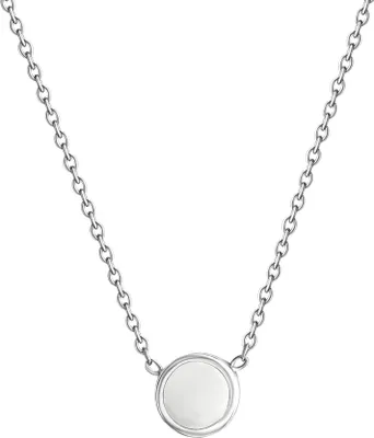 Produktbild von V Collier 925/- Sterling Silber 42+3cm weiß 273250108-1