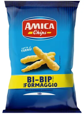 Produktbild von Amica Chips Bi-Bip Formaggio 100g