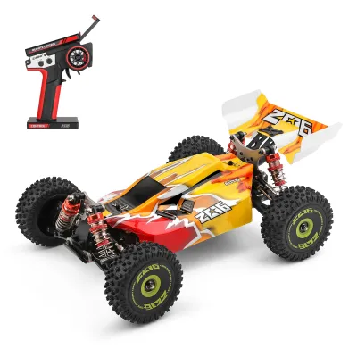 Obrázok produktu pre WLtoys XKS 144010 Diaľkovo ovládané auto, terénne vozidlo, vysoká rýchlosť 75 km/h, mierka 1:14, 2,4 GHz, pretekárske auto, 4WD RTR s kovovým podvozkom