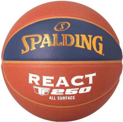 Produktbild von Spalding Lnb 22 React Tf-250 Composiet Indoor/Outdoor (Size 6) Basketball Damen - Orange / Marine