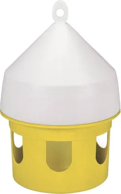 Produktbild von Kerbl Futterhaus aus robustem Kunststoff für Tauben, 5 Liter, mit Nässeschutz