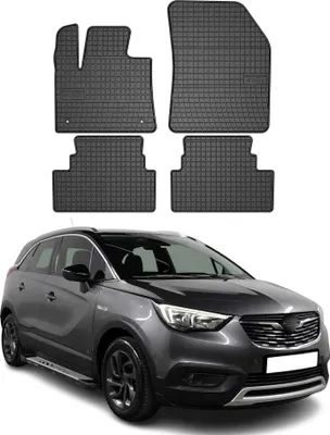 Immagine prodotto di 2017-2025 Opel Grandland X Tappetini in gomma nera 4 pz