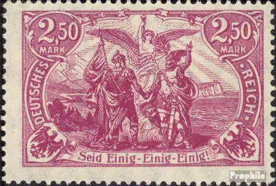 Produktbild von Briefmarken Deutsches Reich 1920 Mi 115 mit Falz Markwerte Ergänzungs-Werte