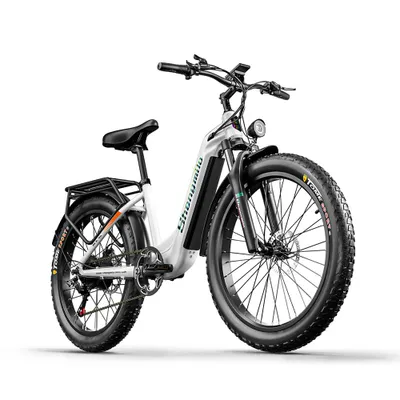 Immagine prodotto di Shengmilo MX06 Bici elettrica all‑terrain,48V 17.5Ah,26×3.0 pollici,80N.M,120kg,autonomia 90km