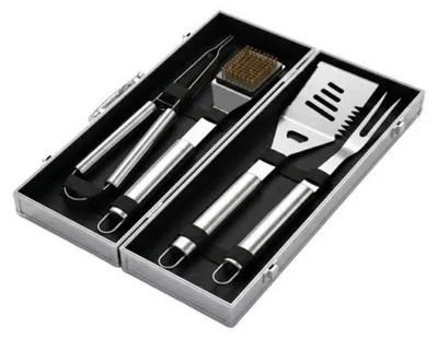 Produktbild von 4-teiliger grillzubehörkoffer Little balance 3081