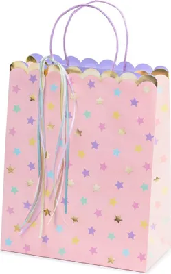 Produktbild von Geschenktüten Sterne, Mix, 26x32x13cm