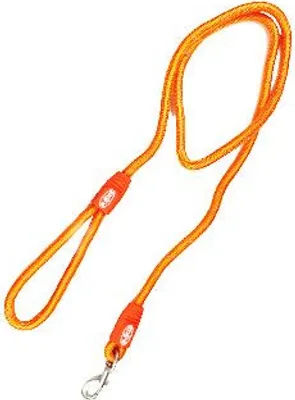 Imagen del producto de Correa reflectante BUSTER para perros, de cuerda, 120 cm de largo, 13 mm de ancho, color naranja