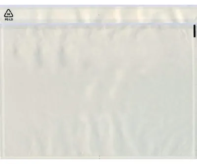 UNIPACK(TM) UNIPACK Begleitpapiertasche C5, ohne Druck, 70 µ, 500 Stück