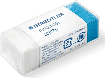 Zdjęcie produktu dla STAEDTLER Radierer rasoplast combi 43x19x13mm