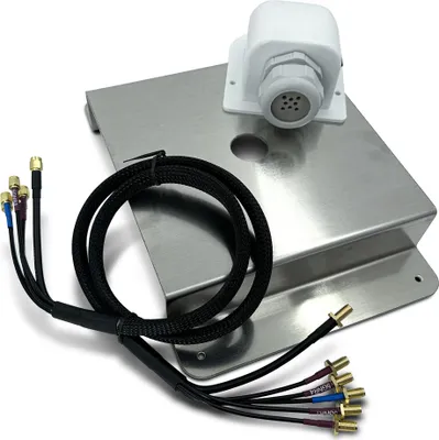 Produktbild von Selfsat MWR Dachhalterung u. Durchführung inkl. Verlängerungskabel – 6 x 1 Meter