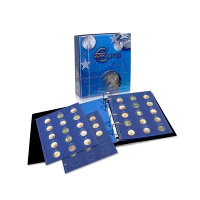 Produktbild von SAFE 7824 Ringbinder TOPset 2 Euro-Münzen (leer)
