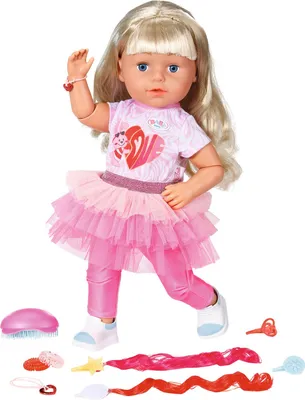 Zdjęcie produktu dla BABY born® Siostra Play & Style 43cm - ZAPF Creation 835401 - (Zabawki / Figurki do zabawy)