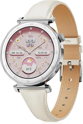 Immagine prodotto di Smartwatch Eleganza in miniatura con display AMOLED da 1,19" e sottile, orologio fitness con contapassi, modalità sportive, frequenza cardiaca/SpO2/monitoraggio del sonno per iOS/Android