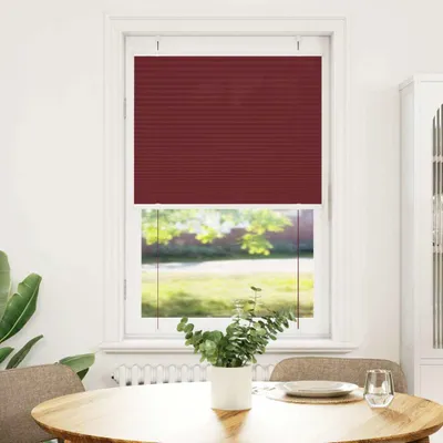 Produktbild von vidaXL Plissee Bordeauxrot 70x150 cm Stoffbreite 69,4 cm Polyester