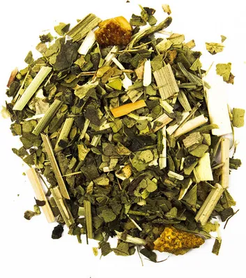 Produktbild von Schrader Grüner Mate Tee Lemon
