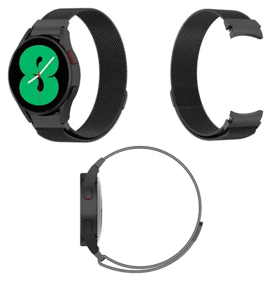 Produktbild von Für Samsung Galaxy Watch FE 6 5 4 Normal Pro u. Classic alle Größen Gewebter Stoff