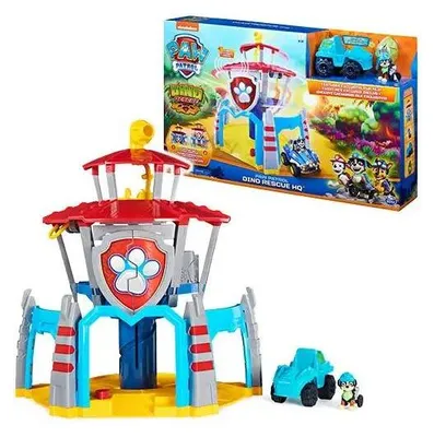 Produktbild von Paw Patrol - Dino Hauptquartier (Inkl. Basis Fahrzeug, Rex Welpen-Figur)