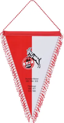 Immagine prodotto di 1. Gagliardetto decorativo FC Köln "Logo" (28 cm)