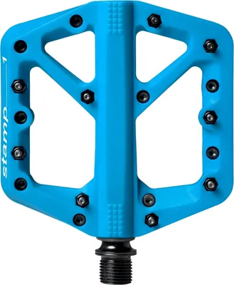 Produktbild von Crankbrothers Stamp 1 Small Plattform-Pedal blau