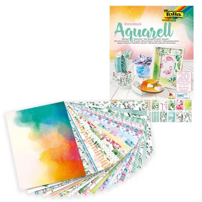 Obrázek produktu pro Folia 48749, Umělecký papír, 270 g/m², 20 listy