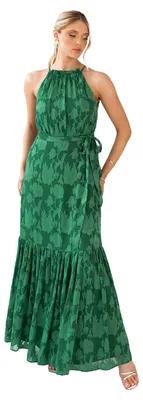 Produktbild von Anaya with Love Women's Maxi Dress Ladies Recycled Halterneck Sleeveless Floral