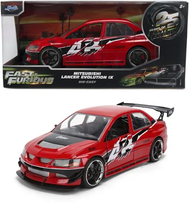 Produktbild von Jada Modellauto HR Fast & Furious 2006 Mitsubishi Lancer Evolution IX 1:24 9336208314R00