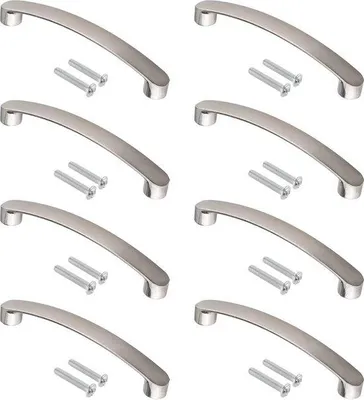 Produktbild von Famanu Möbelgriffe 96 mm - Aluminium, Silber, Modern