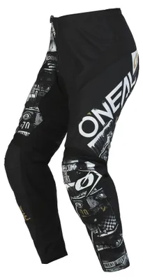Obrázok produktu pre O'Neal detské nohavice ELEMENT ATTACK, čierna/biela, veľkosť 22