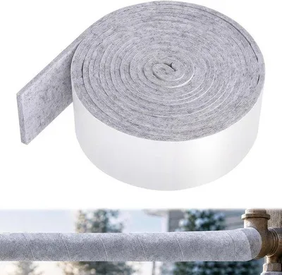 Produktbild von Bodenisolierung, 6 cm x 5 m - 4 mm Filzbahn - selbstklebend - Schallschutz - Vemera