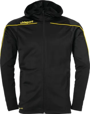 Produktbild von Uhlsport STREAM 23 TRACK HOOD JACKET S schwarz/limonengelb
