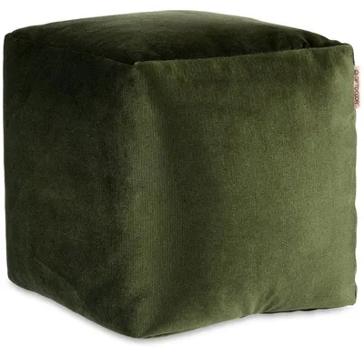 Produktbild von Gepolsterter Hocker aus Samt, 30 x 30 cm