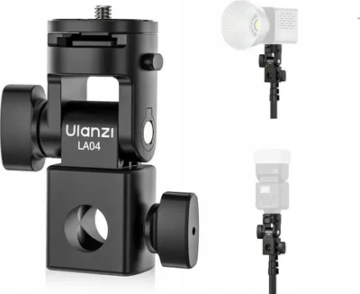 Zdjęcie produktu dla Adapter Uchwyt do Statyw Studyjny 12mm 16mm na Aparat Kamera Lampa 1/4" ISO / LA04