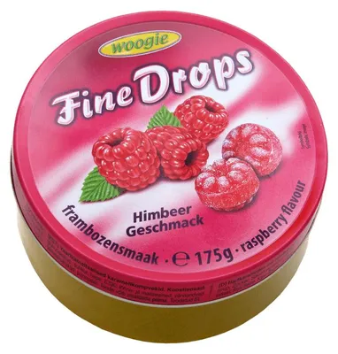 Produktbild von Bonbons mit Himbeergeschmack 175g