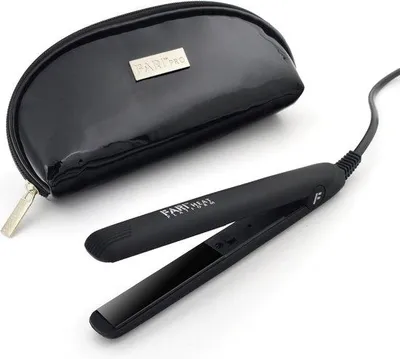 Image de Famanu Mini Lisseur pour cheveux - Compact et ergonomique - Noir