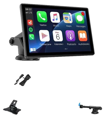 Image de Autoradio, connectivité smartphone, écran HD, compatible avec différents véhicules, écran CarPlay de 10 pouces