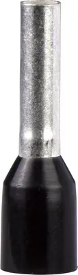 Immagine prodotto di Schneider Electric: capicorda DZ5 secondo DIN, 1,5 mm²/AWG 16, nero, 10 confezioni da 100 pezzi DZ5CE015D