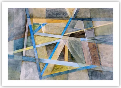 Produktbild von Poster - Poster ohne Rahmen - Abstraktion modern - 70x50 cm - Wand Bild - Wanddeko - Wandbilder - Kunstposter - Wandposter - Bilder - Kunstdruck - Wanddekoration - Wandbild - P2XAA70x50-3681