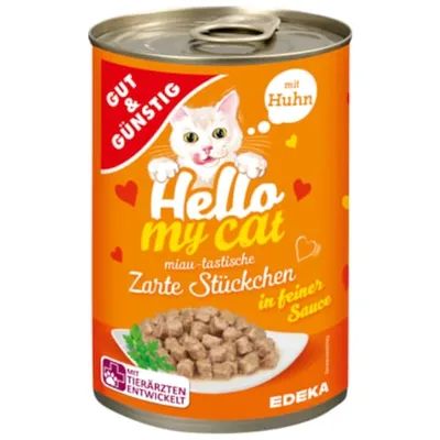 Produktbild von G&G Katzenfutter mit Huhn 415 g
