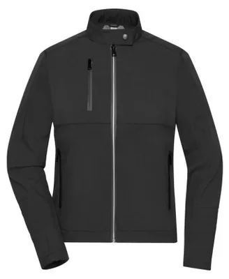 Produktbild von James and Nicholson - Softshelljacke für Damen LT3029 (XXL) (Schwarz)
