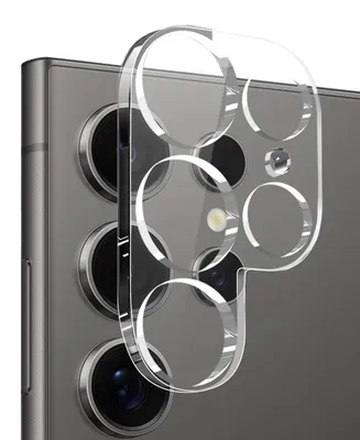 Immagine prodotto di Vetro protettivo per fotocamera, protezione per l'obiettivo del Samsung Galaxy S25 Ultra, vetro temperato HD trasparente