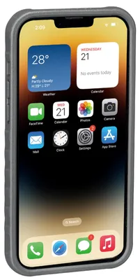 Obrázok produktu pre Puzdro na mobilný telefón Topeak RideCase, kompatibilné s Apple iPhone 14 Plus, čierno-sivé, bez držiaka